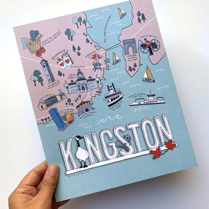 Cartoon Map Of Kingston
