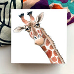 4x4 Mini Art Block - Giraffe