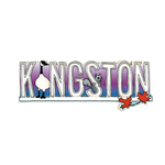 Kingston wood magnet - Kingston Sign