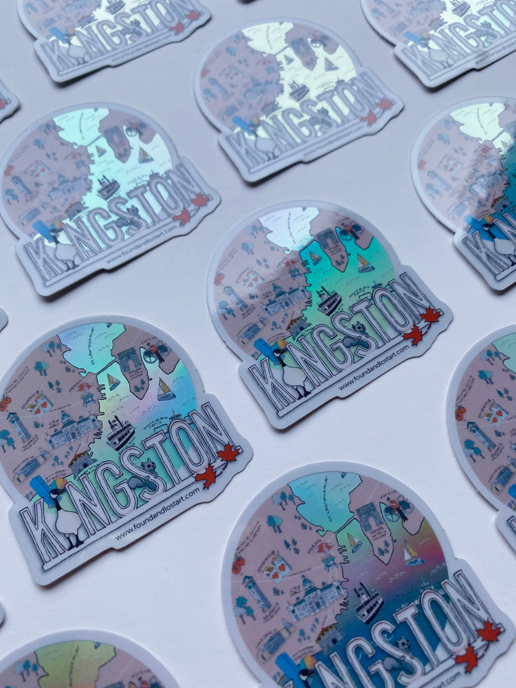 Vinyl Sticker - Holographic Kingston Collection