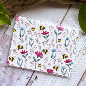 Note Card Set - A2 size - Bees and Blossoms