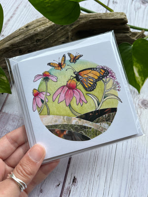 Note Card Set - 4" square size - Assorted Designs