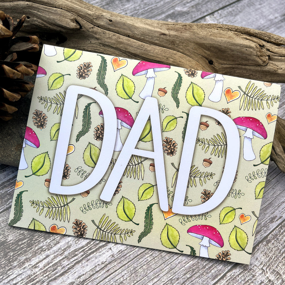 
                
                    Load image into Gallery viewer, Greeting Card - Dad - Nature Pattern
                
            