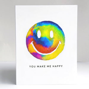 Greeeting Card - You Make Me Happy