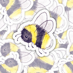 
                
                    Load image into Gallery viewer, Vinyl Sticker - Bumblebee
                
            