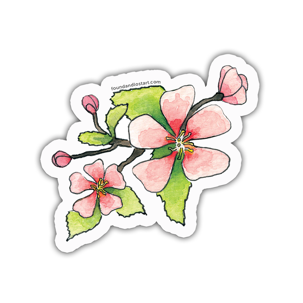 
                
                    Load image into Gallery viewer, Vinyl Sticker - Apple Blossom2
                
            