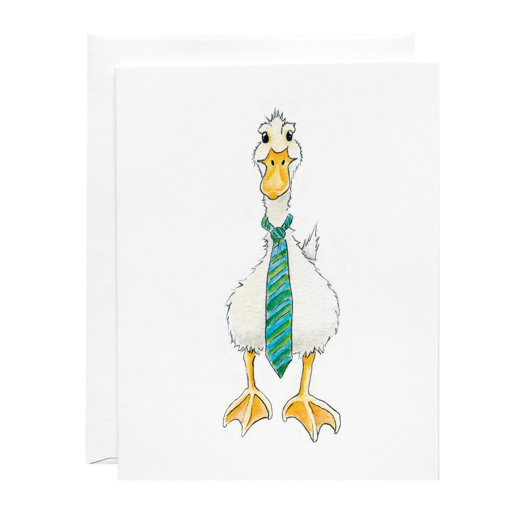 
                
                    Load image into Gallery viewer, Greeting Card - Duck with Tie
                
            