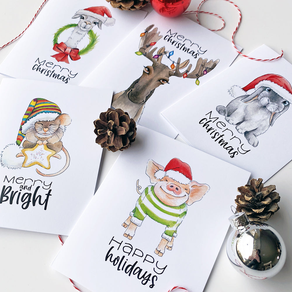 5-Pack of Christmas Cards