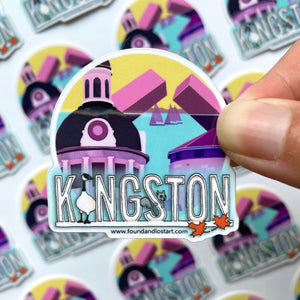 Vinyl Sticker - Bright and Colourful - Kingston Collection