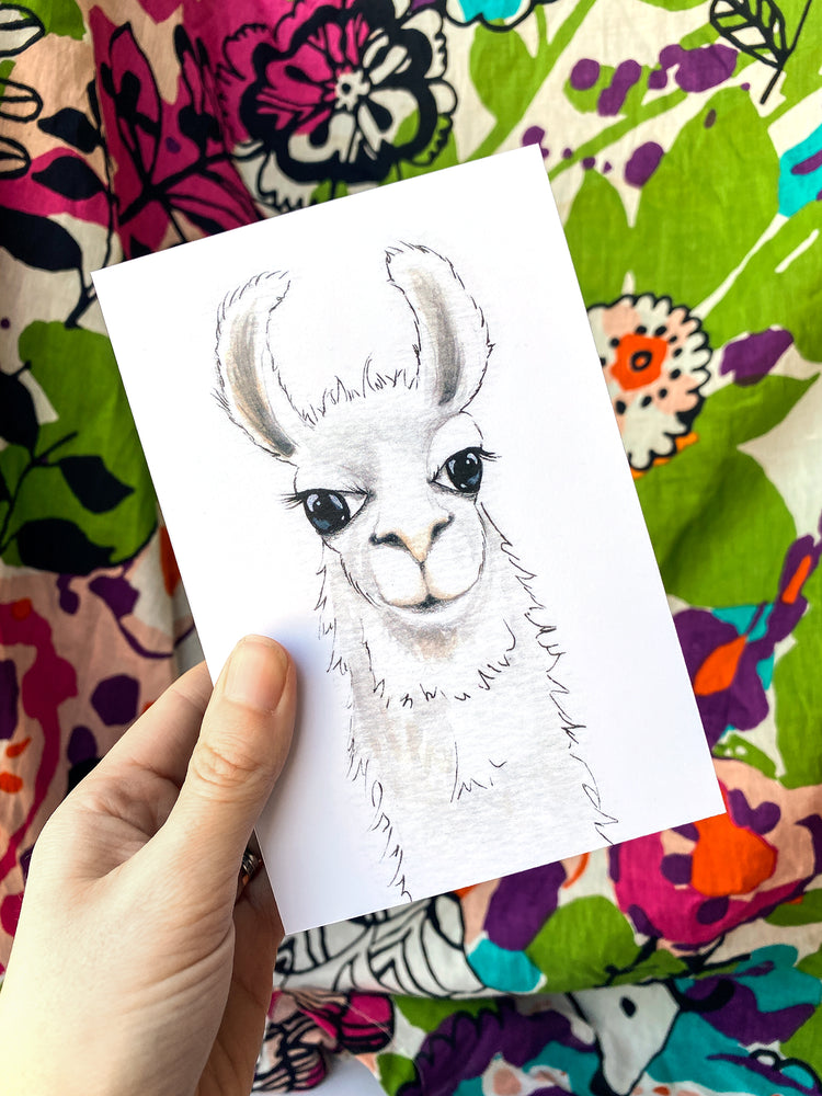 
                
                    Load image into Gallery viewer, Smiling Llama
                
            