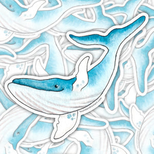 Vinyl Sticker - Blue Whale